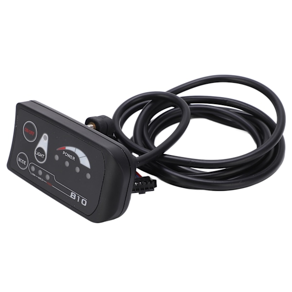 Elektrisk cykel LED-display kontrollpanel 36V 48V S810 LED-displaymätare för elcykel 5-stifts vanligt gränssnitt
