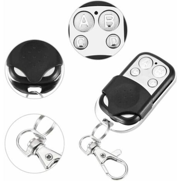 4 stycken universell kloning trådlös fjärrkontroll fob för garageport RUIOIU