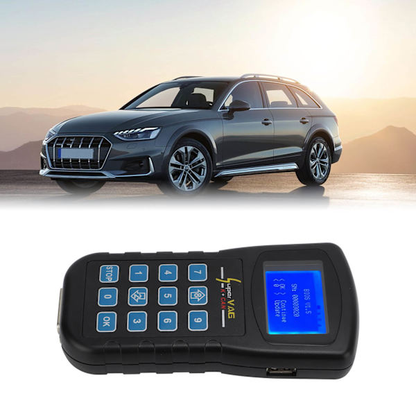 K+CAN V4.8 Diagnostik Stiftkodläsare Kilometerjustering Ersättning för Bora A6 A8 A4