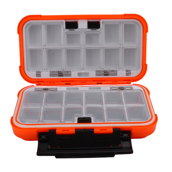 Fiskeutrustning Box Fack Justerbar Hög Hållfasthet Plast Bete Förvaring Väska Vattentät Fiske Hook Lure Box