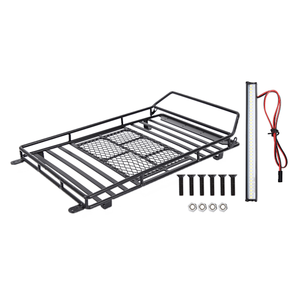 Metalltakräcke bagagefäste för Axial SCX10 1/10 RC Crawler Car