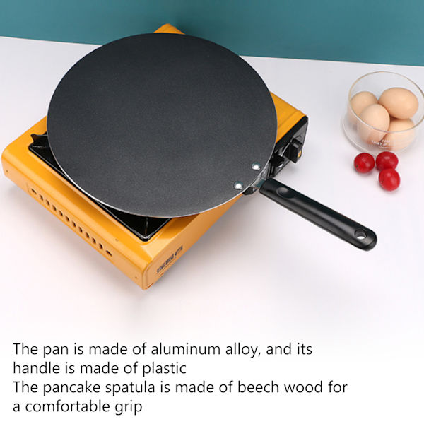 Multifunktionell stekpanna NonStick pannkaka Omelettpanna för gasspis Induktionskokare