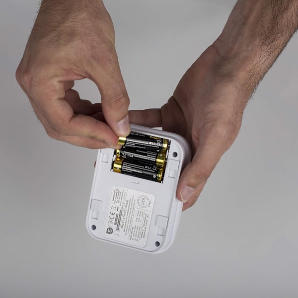 Digital Defender, Kolmonoxiddetektor med 7 års sensorlivslängd, Elektrokemisk sensor för noggrann övervakning, Portabel design, LED-display för