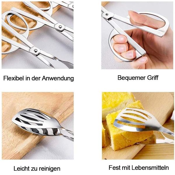 Kökstång, buffétång, salladstäng, kaktång, grill-/stektång
