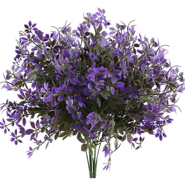 4 st konstgjorda buskar blommor utomhus konstgjorda blommor korta