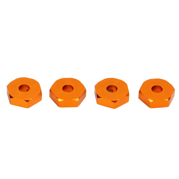 4 st 12mm Hex Nav Adaptrar i Aluminiumlegering med Axelstift för TRAXXAS 1/16 RC Bildelar