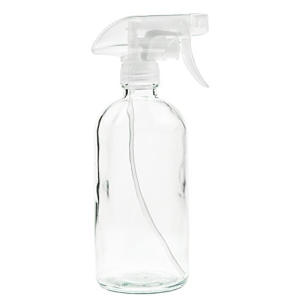 Sprayflaska av glas - tom påfyllningsbar behållare på 16 oz är perfekt för eteriska oljor, rengöringsprodukter, hemgjorda rengöringsmedel, aromaterapi, immande växter