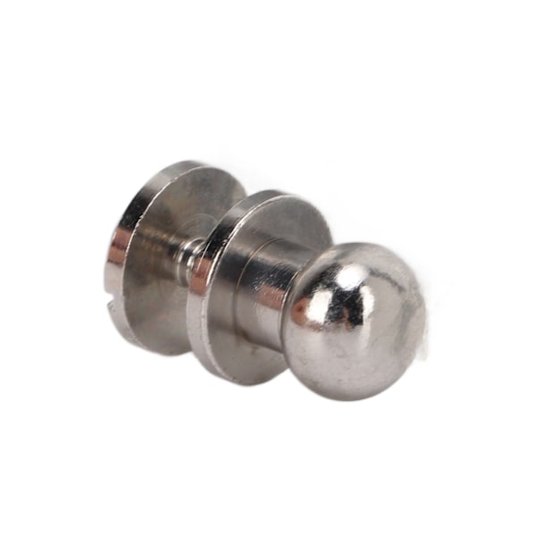 20 set mässingsnitar silver slitstyrka DIY-projekttillbehör för bälteshandväskor 10x8mm
