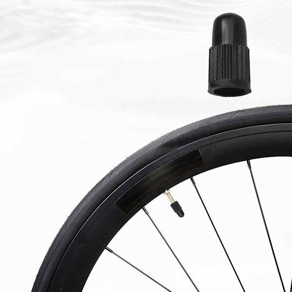 15 st cykelventilhattar i plast, dammskydd i svart, fransk stil, ventilhattar för cykelventiler, dammskydd för mountainbike, landsvägscykling