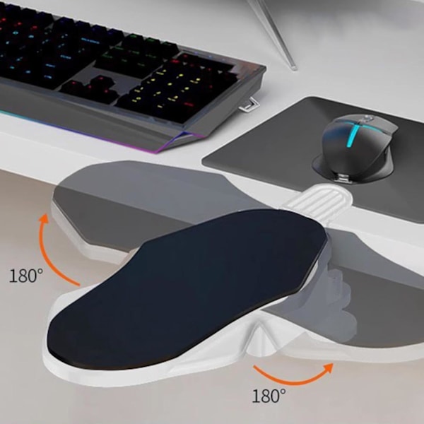 Datorarmstöd för skrivbord, ergonomiskt armbågsstöd för hemmet Folding rotating model Folding rotating model