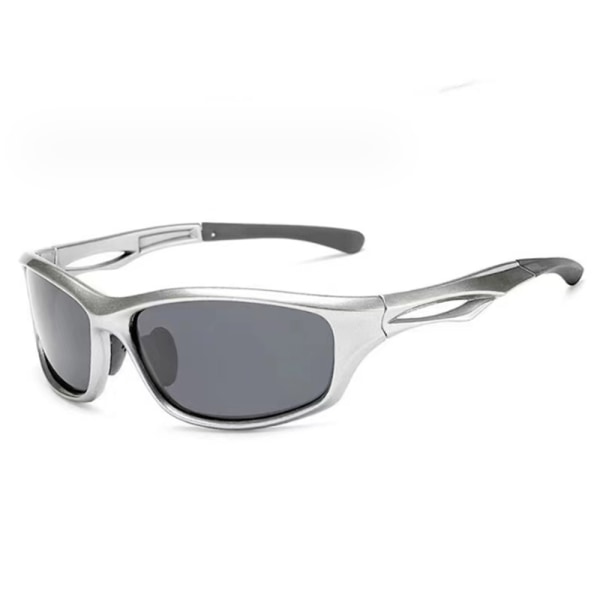 Solglasögon Polarized TR90 Sportglasögon herr Köra Fiske Cykling Cykelglasögon med UV400-skydd Cat3 CE