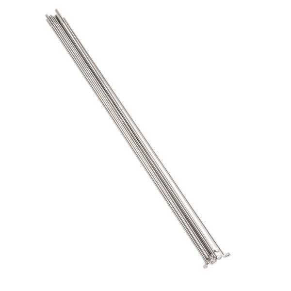 10 set 14G cykel rostfria ekrar med lock för landsvägscykel mountain downhill cykel reparationsdelar 270mm