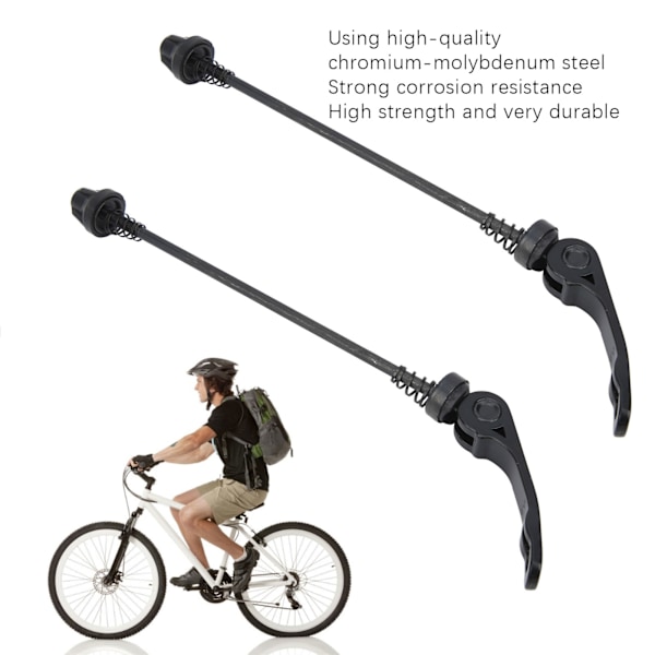 Snabbkopplingsaxel för mountainbikes, nav, cykel, ihålig axel
