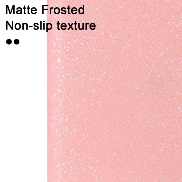 Rostfri med färgglad glitter höftflaska, rosa, 6 Oz
