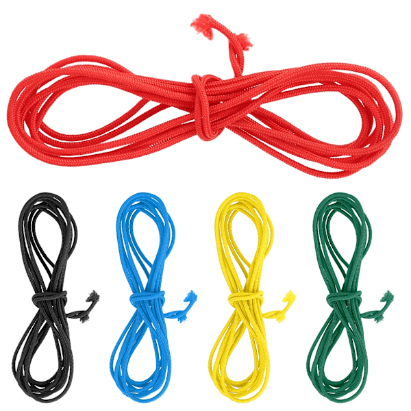 5PCS Robust och hållbar PP-rep med hög styrka för bågskytte Compound Bow D Loop Rope jaktutrustning Tillbehör 2M