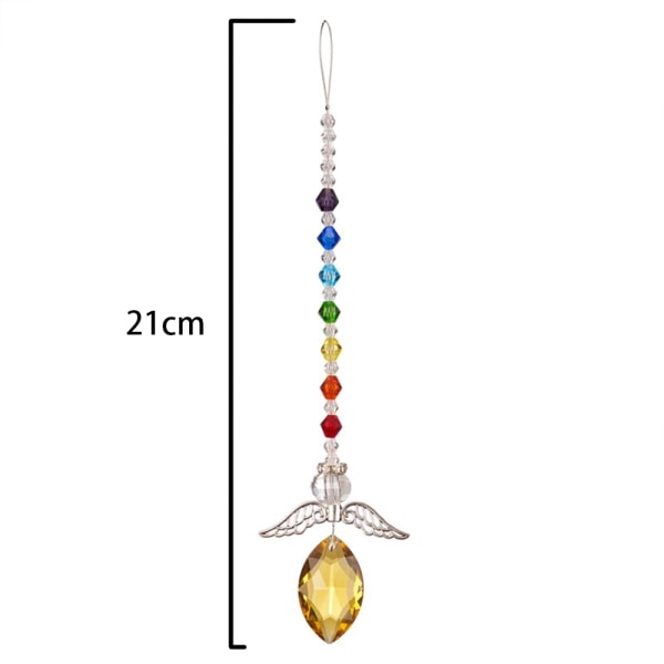 Crystalsuncatcher Hängande Crystal Angel Chakra Rainbow Maker