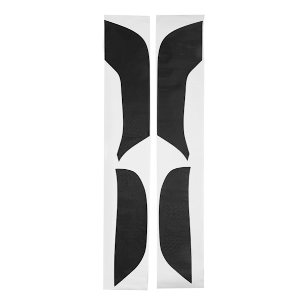 4 st/set Kolfiber Dörr Anti-Kick Pad Dekal Skyddande Dekaler Ersättning för Tesla Model 3