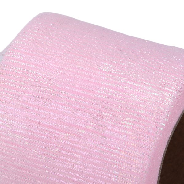 Tulle Rulle Symphony Line Mesh Rulle Manuell DIY Hårprydnad Rosett Nättyg TillbehörRosa