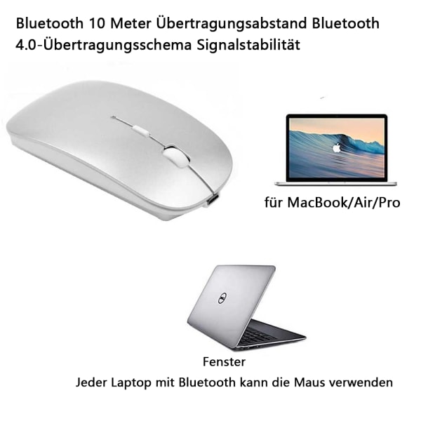 Bluetooth mus för iPad Pro iPad Air Uppladdningsbar Bluetooth