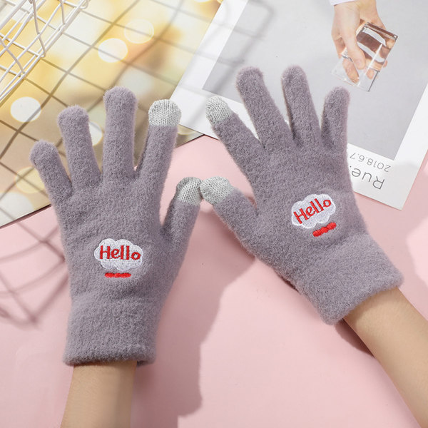 Barns varma handskar för barn, vinterhandskar