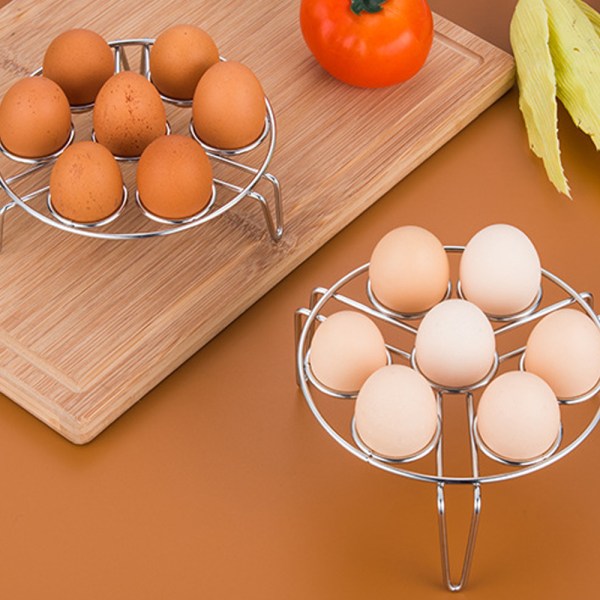 Äggställ i rostfritt stål för Instant Pot Egg Baskets Steamer R 8cm
