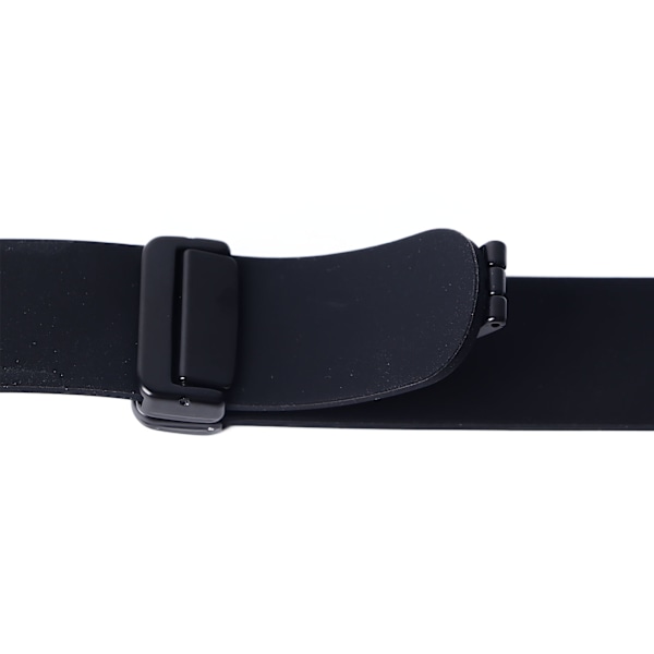 Klockarmband Silikon Magnetisk Vikbar Flexibel Vattentät Klockrem för Mi Band 8 Pro Svart