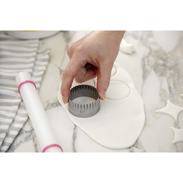 Kavel för Deg och Fondant, Högkvalitativt Material för Eleganta Bakverk, Non-Stick och Justerbar