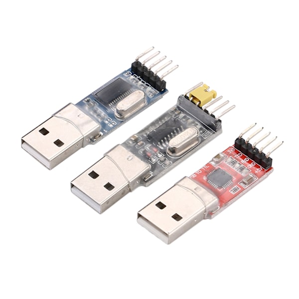 Avancerat MCU Programmeringskit, USB till TTL-omvandlare med CP2102-modul för Pålitlig Seriell Kommunikation och Inbyggda Statusindikatorer