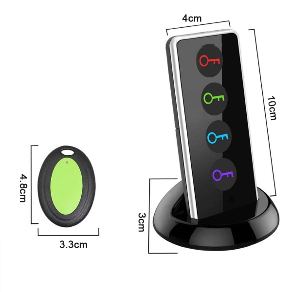 Nyckelsökare, trådlös nyckelsökare RF trådlös föremålssökare
