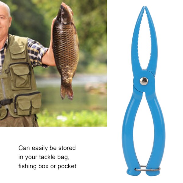 Fiskläpphållare Grip Grabber Fiske Tång Grepp Utrustning Verktyg Plast Fiskeutrustning med Ring för Utomhusbruk