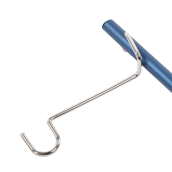 Bärbar hopfällbar lyktstativ i aluminiumlegering för utomhuscamping BBQNavy Blue