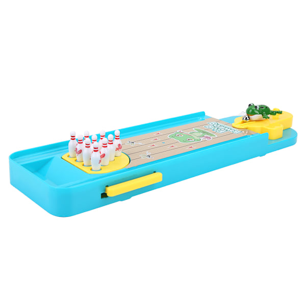 Bord Mini Bowling Spel Set Underhållning Skrivbord Förälder Barn Interaktiv Boll Leksaker