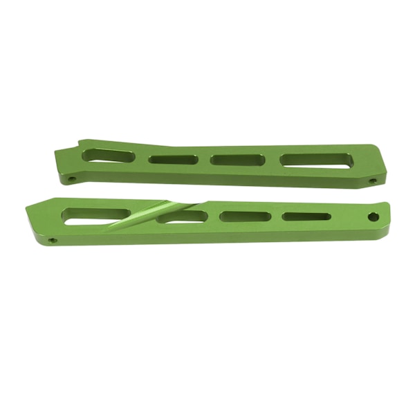 Metall RC Främre Bakre Chassifäste Aluminiumlegering Främre Bakre Chassifästesstöd Uppgraderingsdel för ARRMA 1/7 1/8 RC Bil Grön