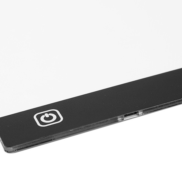 A4 Ritbord med Steglös Dimning USB Strömförsörjning Ljustransmission Ljusplatta för Målning Animation Skissning