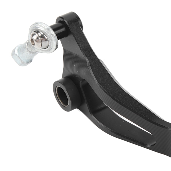 Växelspak Pedal CNC Aluminium Justerbar Vikbar Tåspetsväxelpedal för Ninja 400 Z400 Svart
