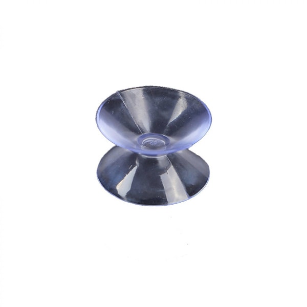 3 cm dubbelsidiga sugkoppar Klar PVC-plastsug