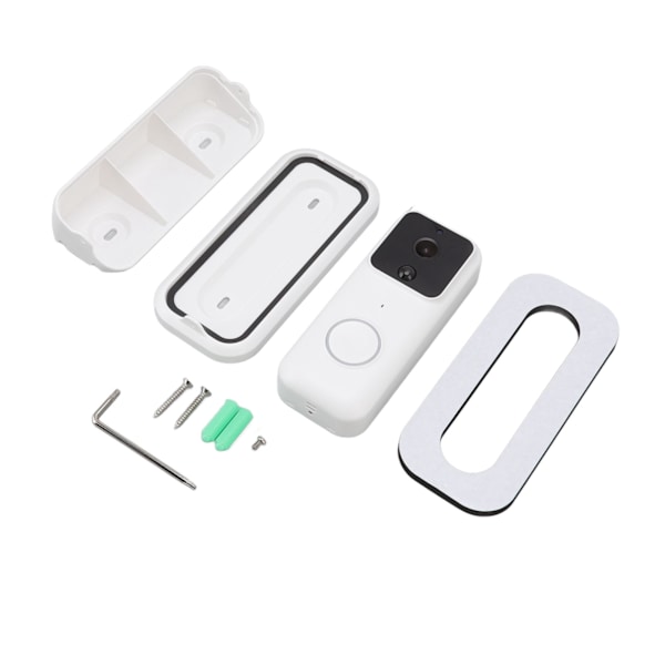 Trådlös dörrklocka kamera HD 1080P nattseende tydlig mikrofon Wifi fjärrövervakning videodörrklocka för Tuya APP