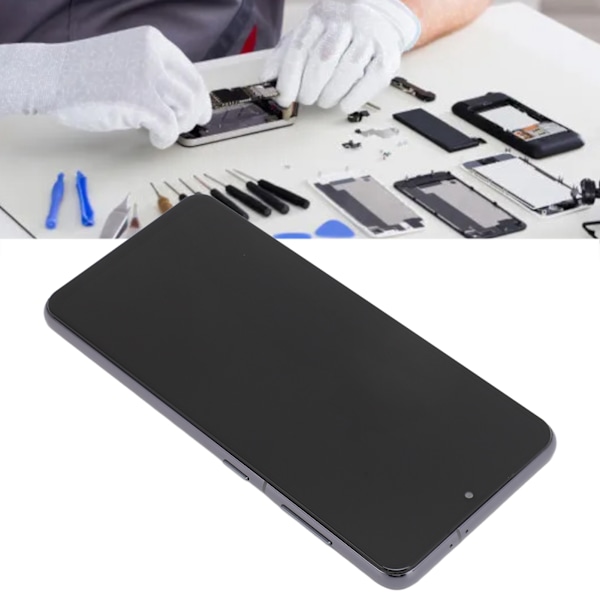 Telefon Touch LCD Digitizer Ersättning 6.2 Tum LCD Digitizer Touch Screen för Galaxy S21 5G för G9910 G991A G991F G991P G991R4 Svart