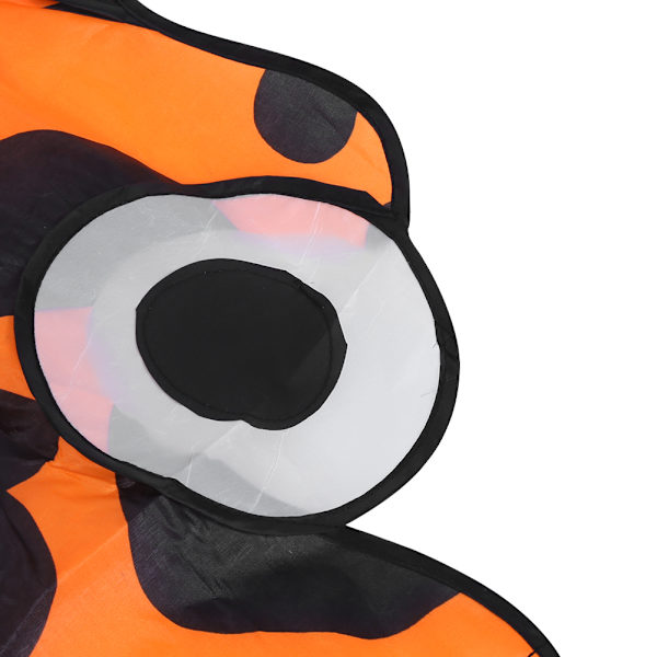 Octopus Kite Enlinje Djur Mjuk Orange Fläckig Färg Utomhus Kul Flyg Leksak 4 Meter