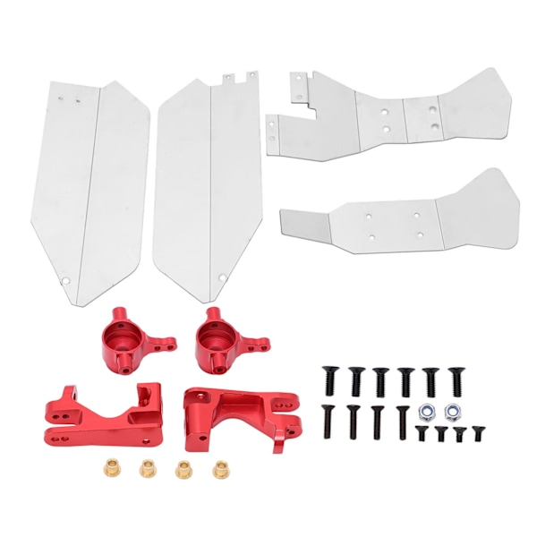 RC-chassipansarset RC-chassipansar med styrcup och C-säten för Traxxas Slash 4WD Short TruckRöd