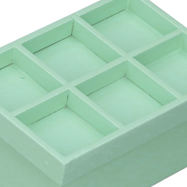 1:12 Dockhus Frukt Grönsaksställ Stativ Livlig Söt Trä Miniatyr Grönsakshylla Modell Dekoration Grön