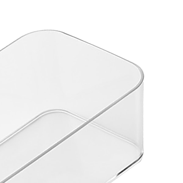 Smyckesförvaringslåda Transparent Plast Stapelbar Utrymmesbesparande Smyckesbehållare för Örhängen Halsband