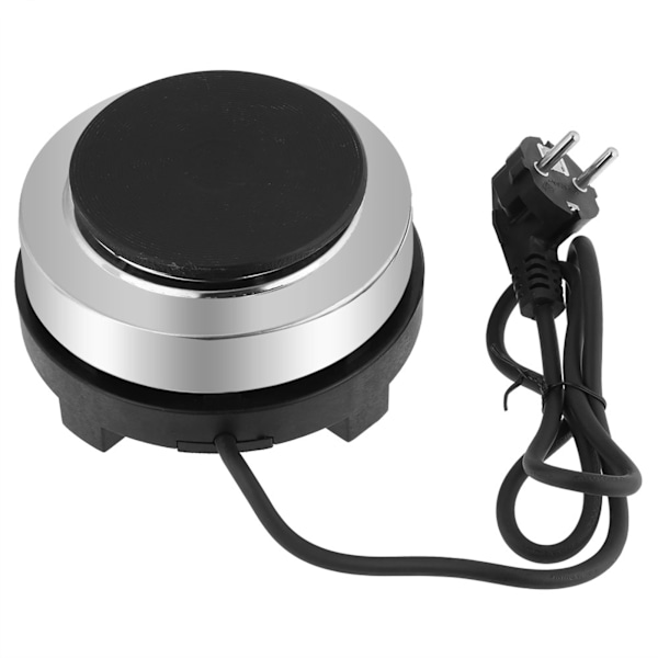 Elektriska spisplattor, portabel design snabb uppvärmning mini kokplatta för soppa gröt, multifunktionell bänkbrännare med justerbar temperatur