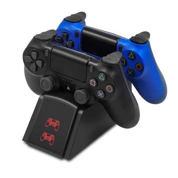PS4 Controller Laddningsdocka, Dual Dualshock 4 Laddare, Dual