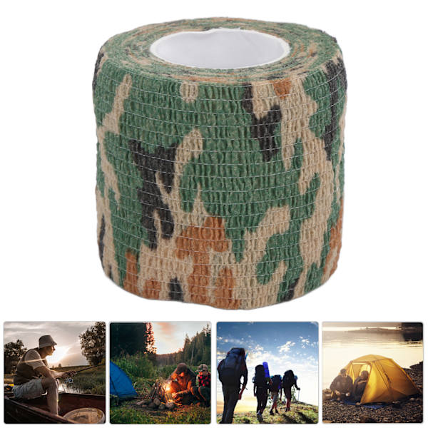 Kamouflagetejp utomhus självhäftande non-woven kamouflagetejp för jakt och ridning Plateau Desert