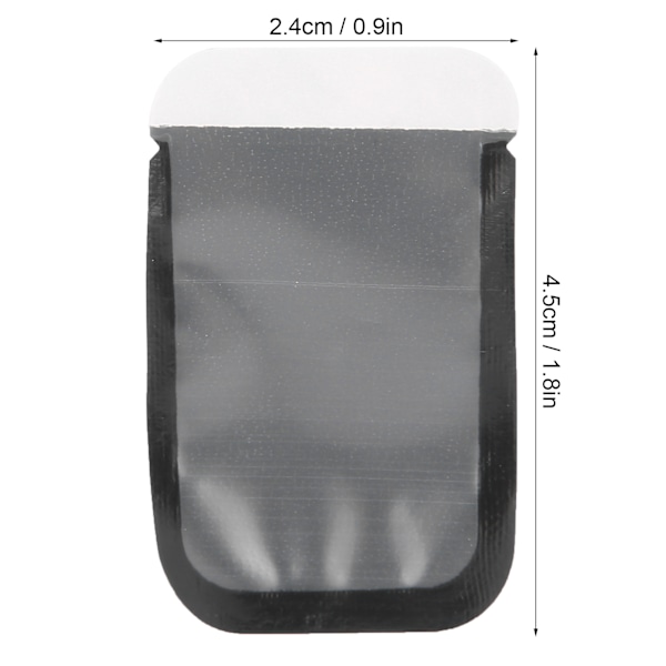 100 st engångstandsskydd för tandläkare, engångspåsar för tandröntgen, tillbehör (0# 4,5 x 2,4 cm 1,8 x 0,9 tum)