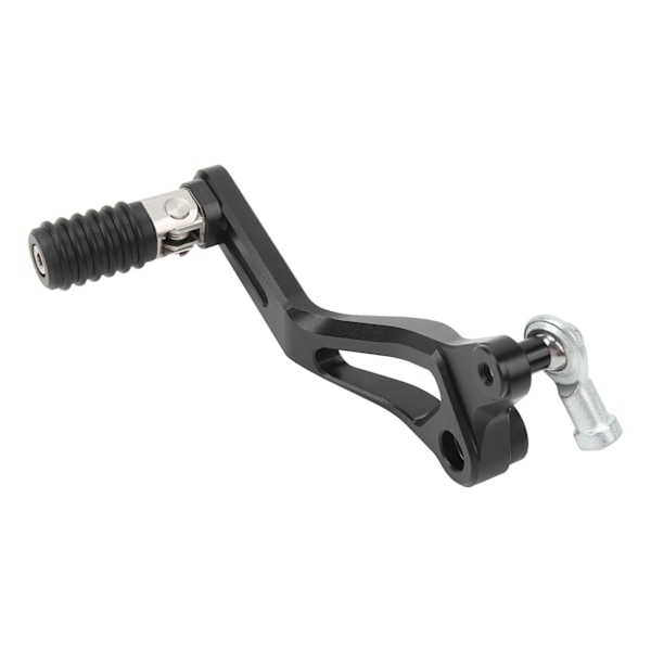 Växelspak Pedal CNC Aluminium Justerbar Vikbar Tåspetsväxelpedal för Ninja 400 Z400 Svart