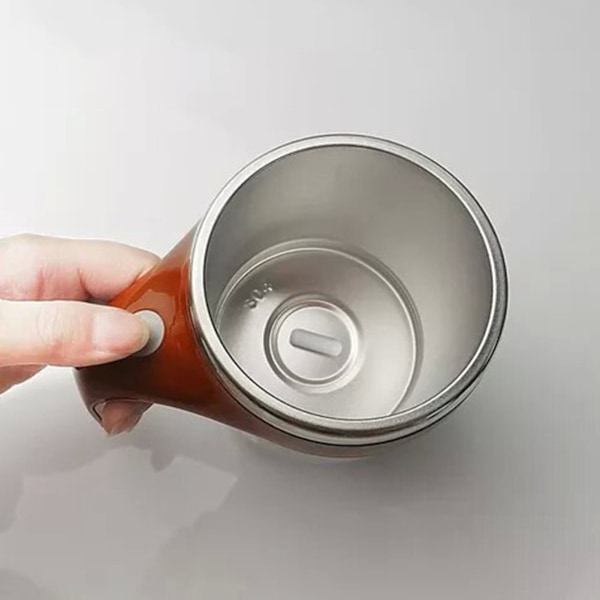 Självrörande Mugg: Automatisk Magnetisk Omrörning, Elektrisk Blandningskopp, för Kaffe Mjölk Juice Medicin, Uppladdningsbar Kaffemugg, Lätt att Rengöra,