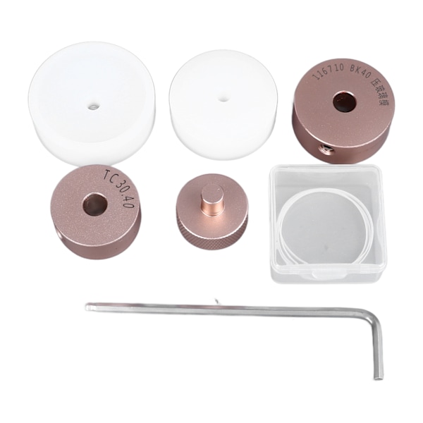 Urpress Set 45/40/35/30/25mm Professionell Reparationssats Verktyg för att Pressa Urboettnar med 5 Dyser