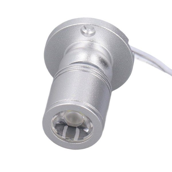 Mini LED Spotlights 5V USB Vitrinbelysning 1 till 3 Dimbar Liten Skåpbelysning för Smyckessamling Silver Varmt Ljus